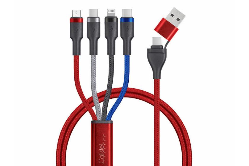 Mit dem All-in-One-Kabel von Callstell finden Sie an jeder USB-Buchse Anschluss