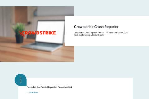Über gefälschte Webseiten versuchen Angreifer, Profit aus dem CrowdStrike-Update-Debakel zu ziehen. (Quelle: crowdstrike.com)