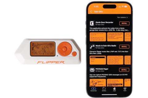 Das Firmware-Release 1.0 erweitert Flipper Zero um zahlreiche Funktionen. (Quelle: flipper.net)