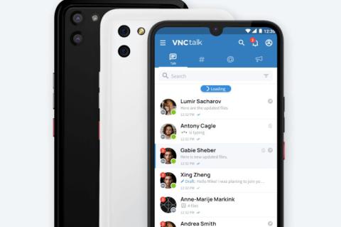 Der Software-Stack VNClagoon mit Apps wie VNCtalk ist auf dem VNCphone bereits vorinstalliert. (Quelle: VNC)