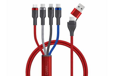 Mit dem All-in-One-Kabel von Callstell finden Sie an jeder USB-Buchse Anschluss