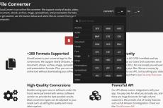 Der Onlinedienst CloudConvert erlaubt das flexible und sichere Umwandeln von Dateiformaten.